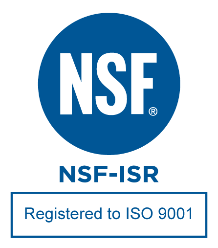 NSF-ISR Registered to ISO-9001