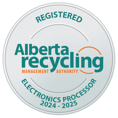 Alberta Recycling Management Authority registered electronics processor 2024 to 2025