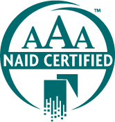 NAID AAA Certified for secure information destruction
