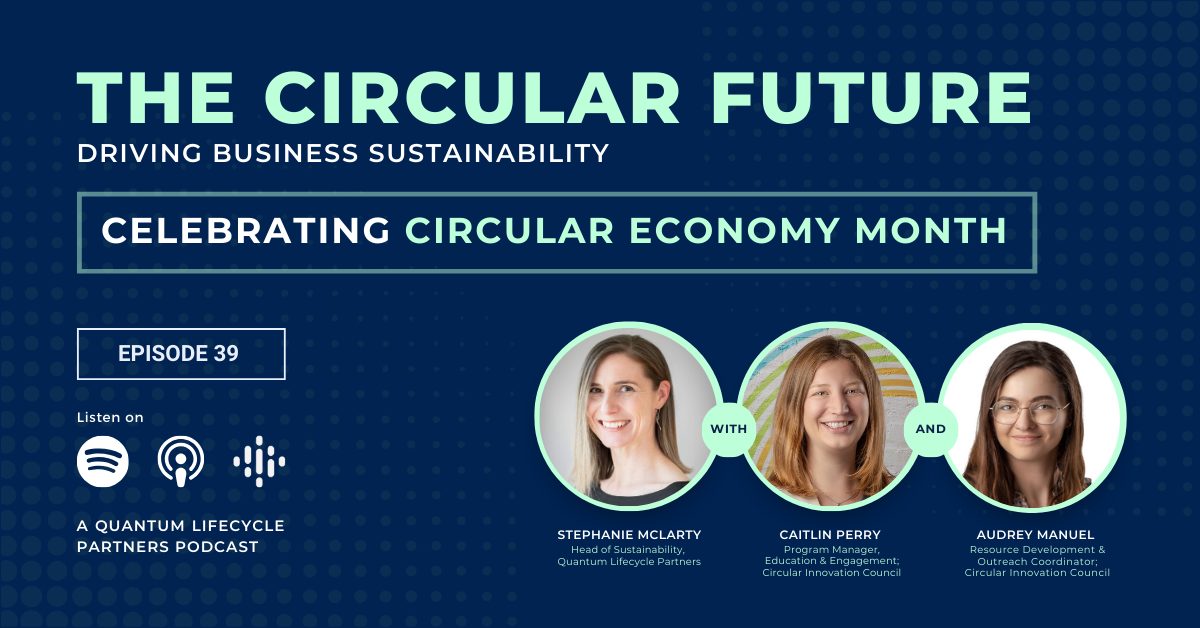 Circular economy month - the circular future podcast